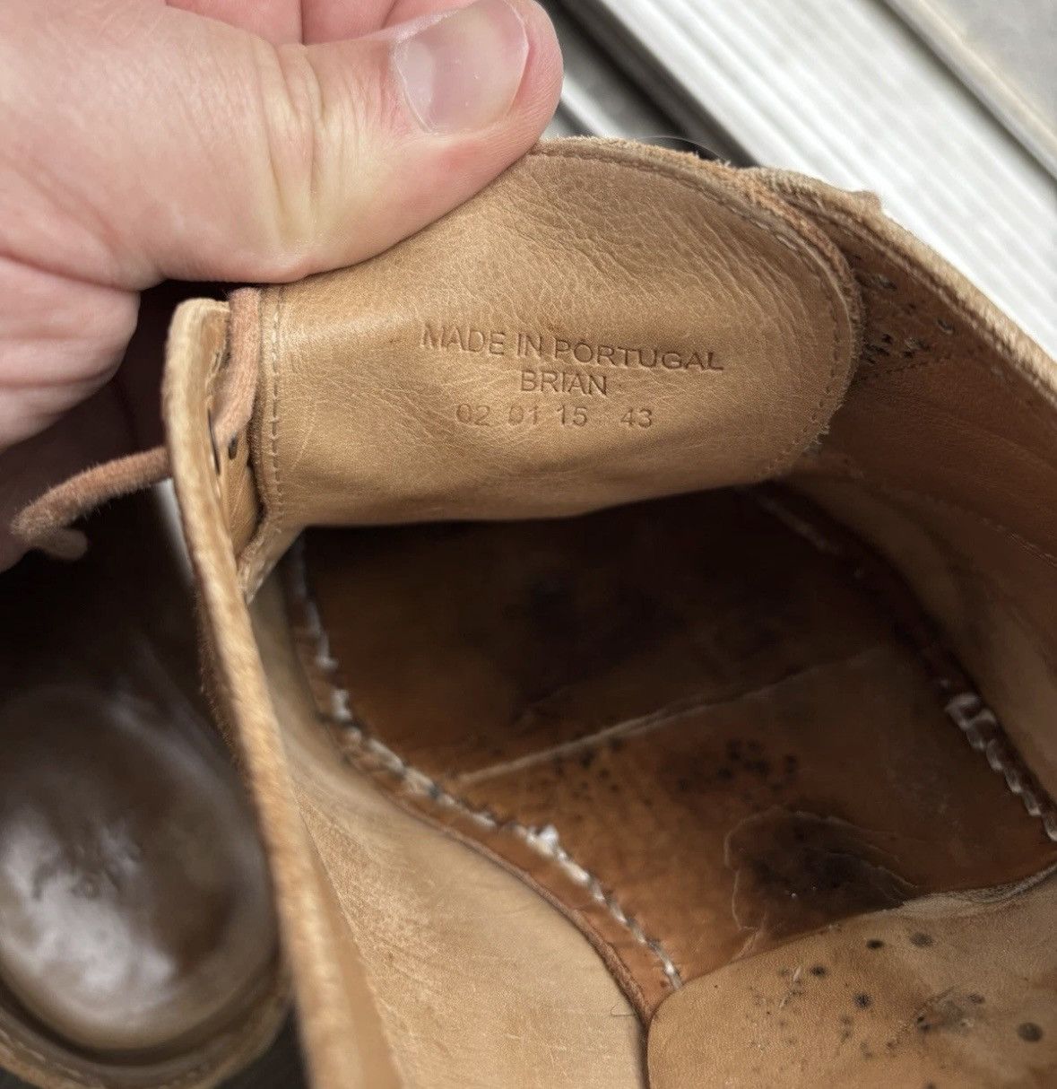 n.d.c. made by hand n.d.c. made by hand Shoes Men's Brian Derby Suede EU43/US 10 Size US 10 / EU 43 - 4 Thumbnail