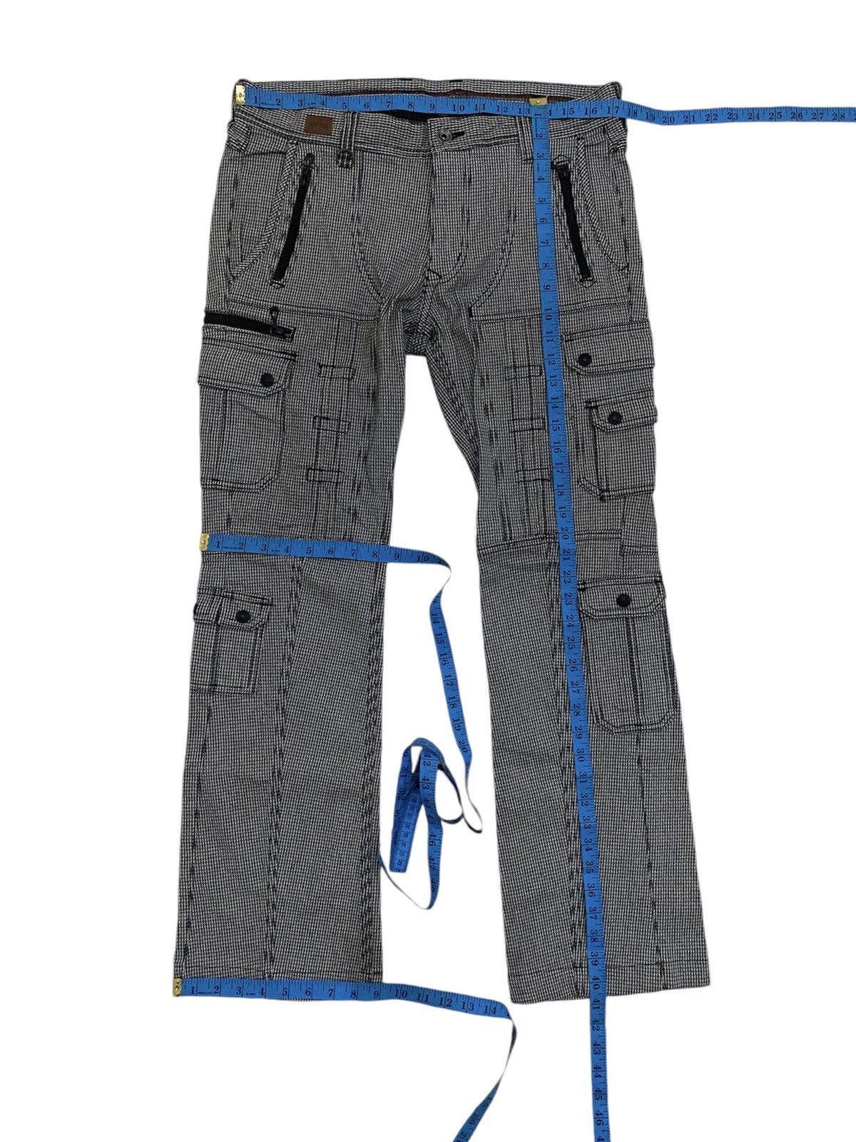 Le Grande Bleu (L.G.B.) × Nicole Club Nicole Club for Men Tactical 16 Pockets Cargo Pants Size US 34 / EU 50 - 20 Thumbnail