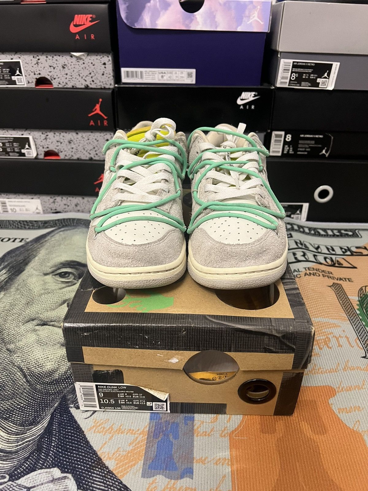 Nike Off White Nike Dunk Lot 14 Size US 9 / EU 42 - 2 Thumbnail