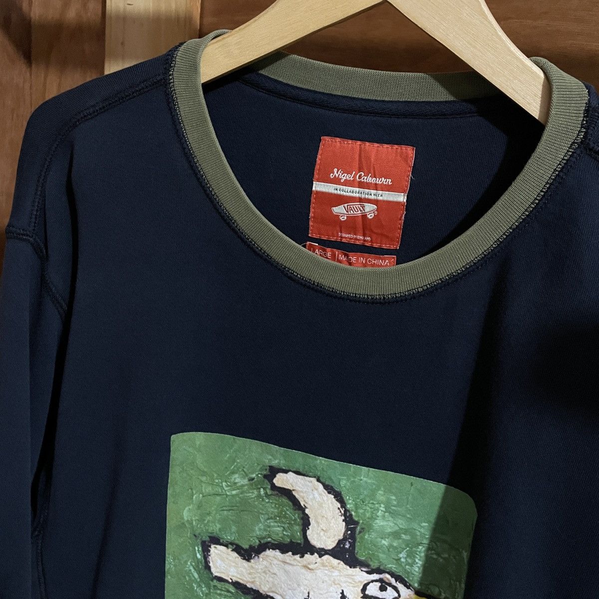 Vans Vans x Nigel Cabourn Anthracite Sweatshirt Size US L / EU 52-54 / 3 - 4 Thumbnail