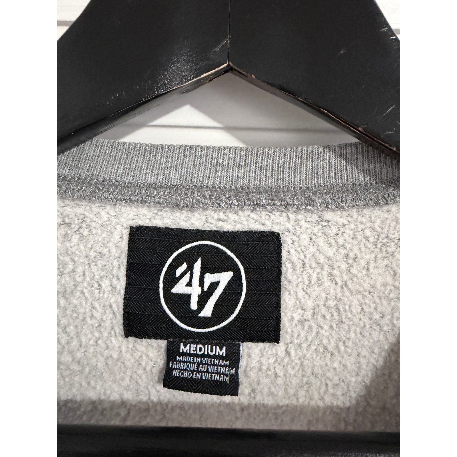47 Brand Brooklyn Nets NBA Basketball Crewneck Sweatshirt Size Medium Size US M / EU 48-50 / 2 - 4 Thumbnail