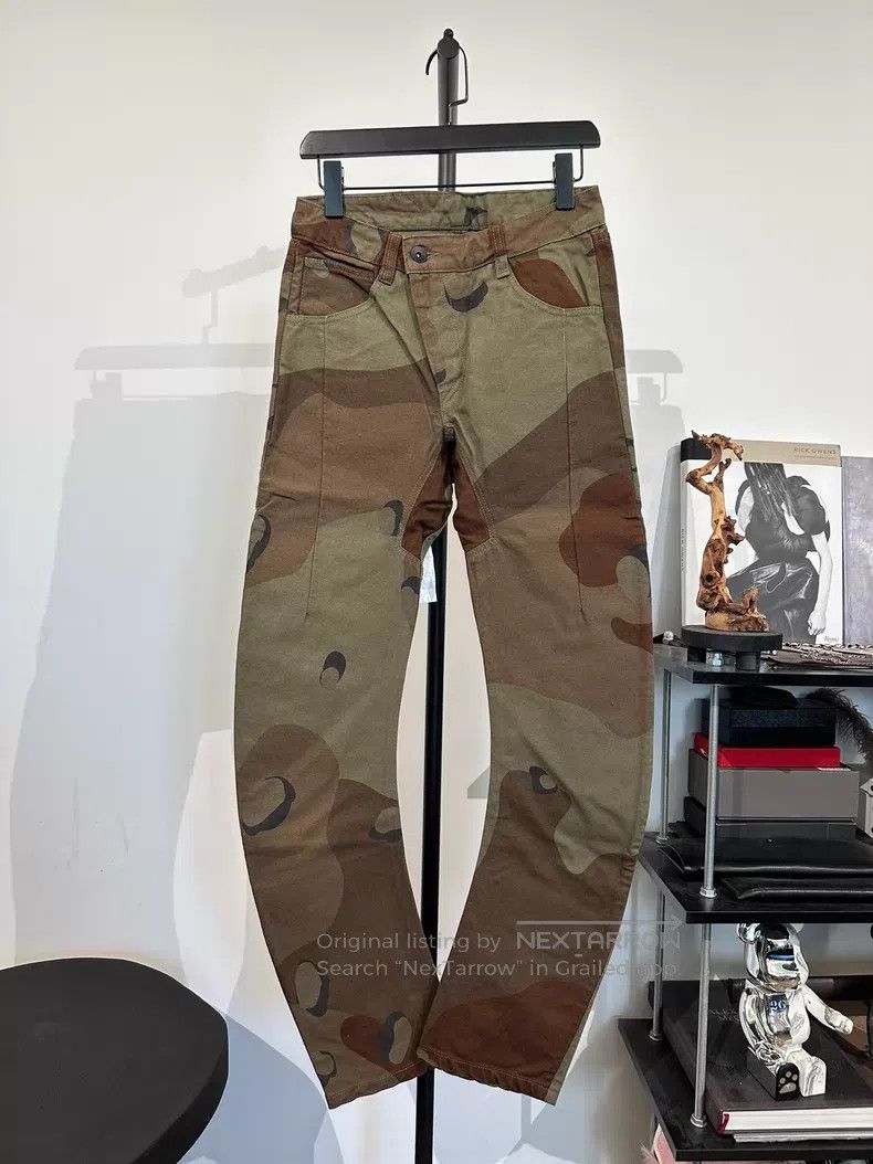 Boris Bidjan Saberi Boris Bidjan Saberi Size XS Camouflage canvas knife pants w Size US 26 / EU 42 - 2 Thumbnail
