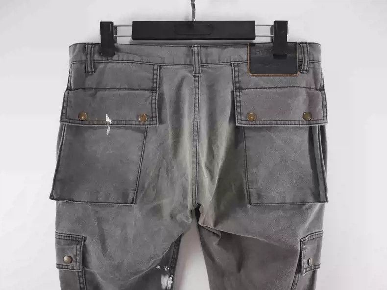 Undercover #2008AW undercover wash gray splash-ink overalls Size US 34 / EU 50 - 3 Thumbnail