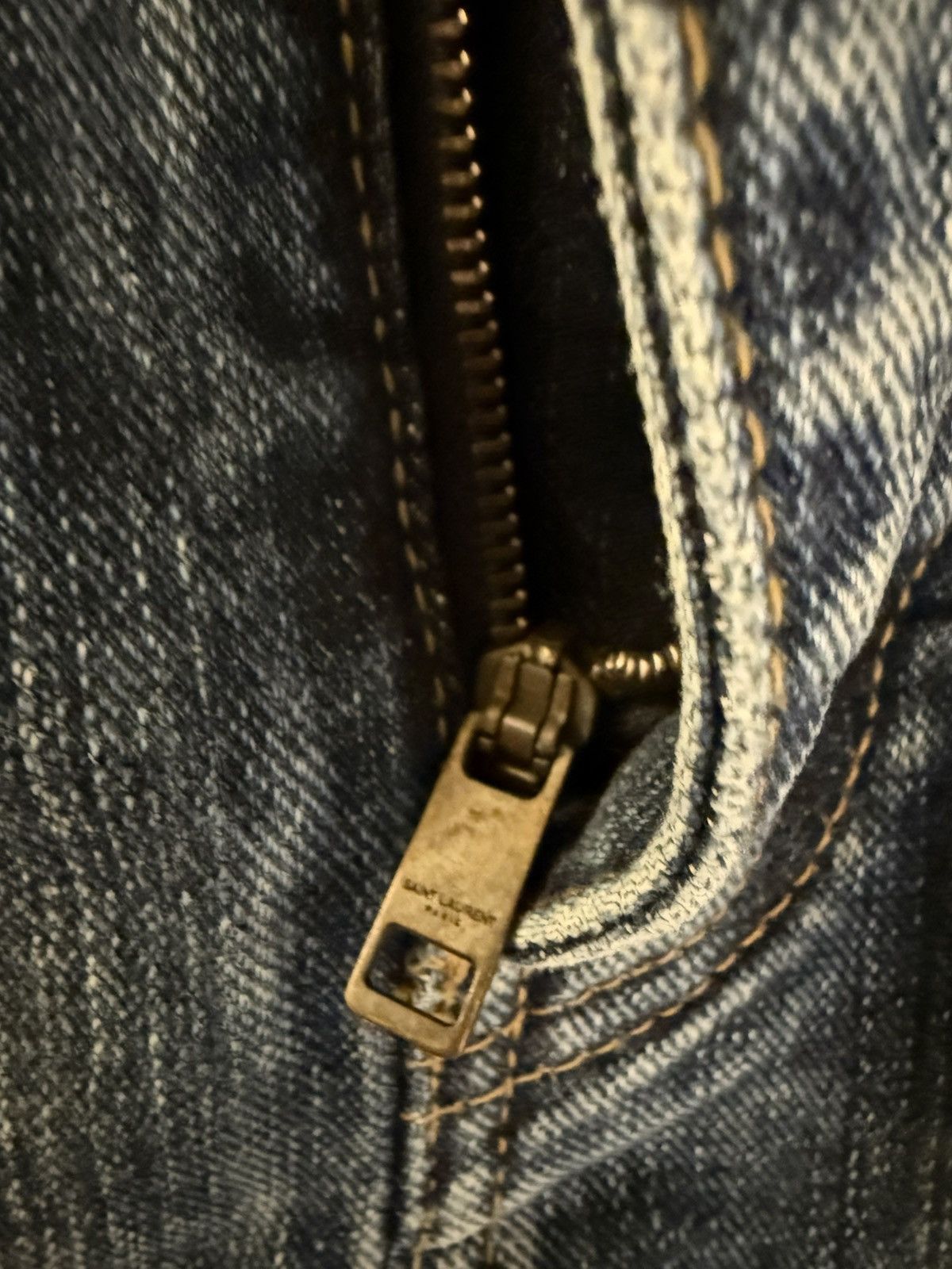 Saint Laurent Paris × Yves Saint Laurent Saint Laurent Paris University Denim Jeans D02 Size US 30 / EU 46 - 5 Thumbnail