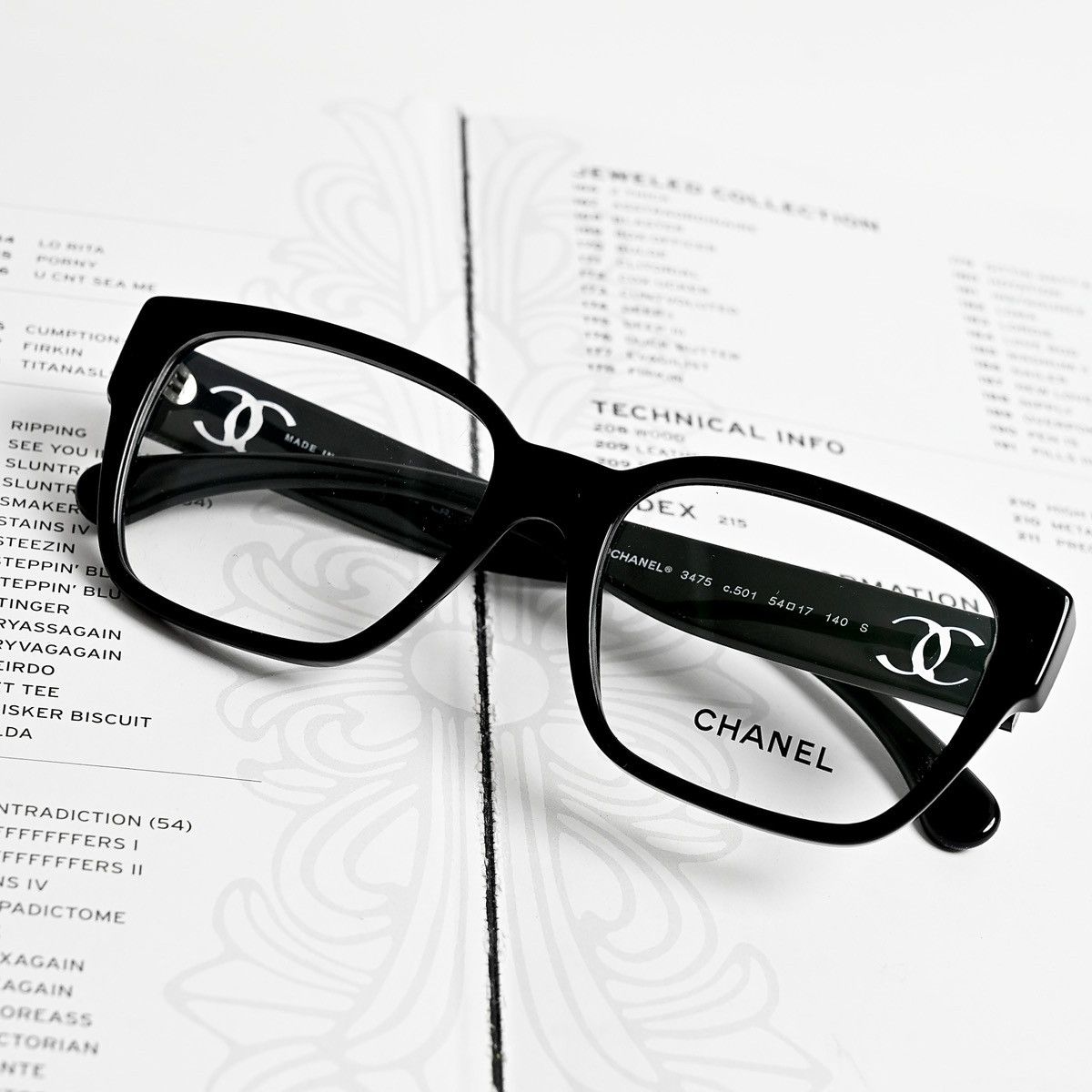 Chanel CHANEL 0CH3475 C501 GLASSES Size ONE SIZE - 7 Thumbnail