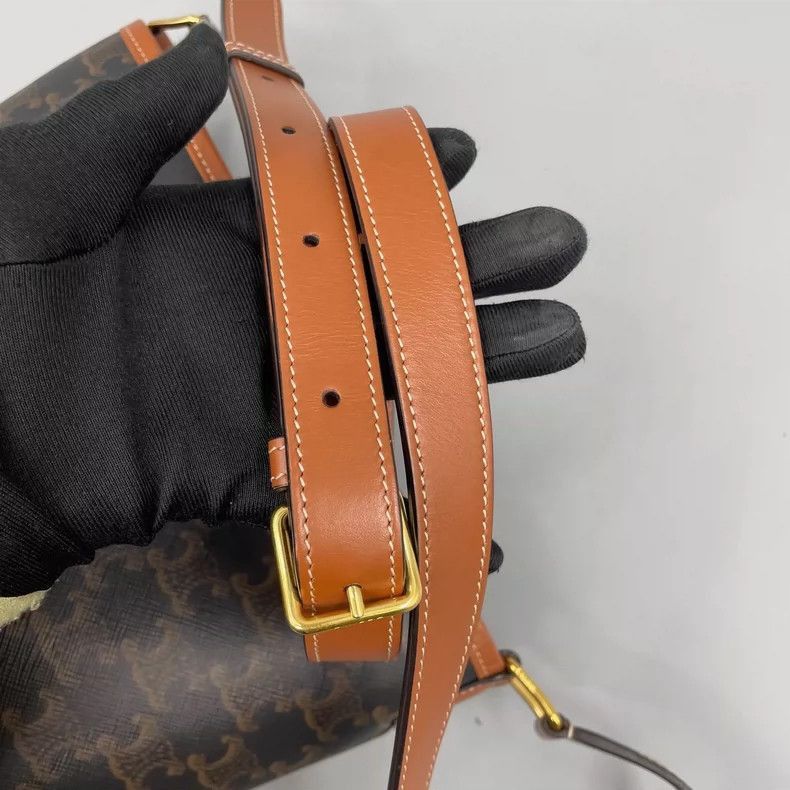 Celine Celine Vintage Monogram Bucket Bag Size ONE SIZE - 7 Thumbnail