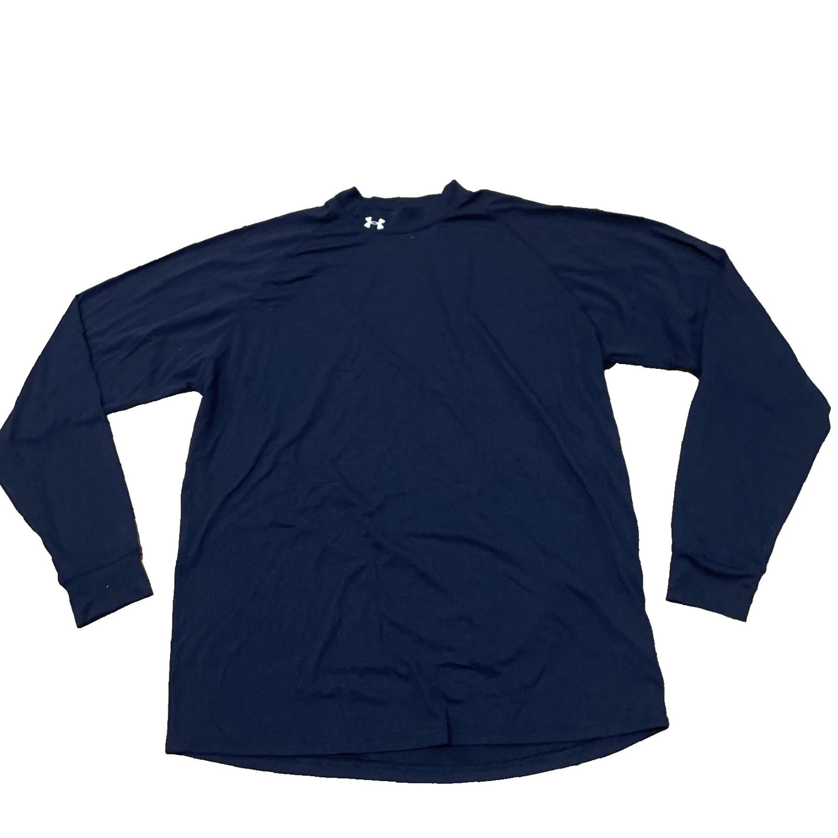 Under Armour VINTAGE Under Armour Thermal Shirt Men L Mock Neck Embroidered Logo Black Shirt Size US L / EU 52-54 / 3 - 2 Thumbnail