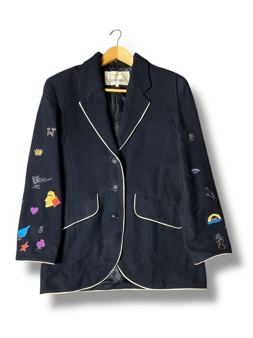 Jean Charles De Castelbajac Vintage Jean Charles de Castelbajac Blazer (140) Size US XXS / EU 40 - 1 Thumbnail