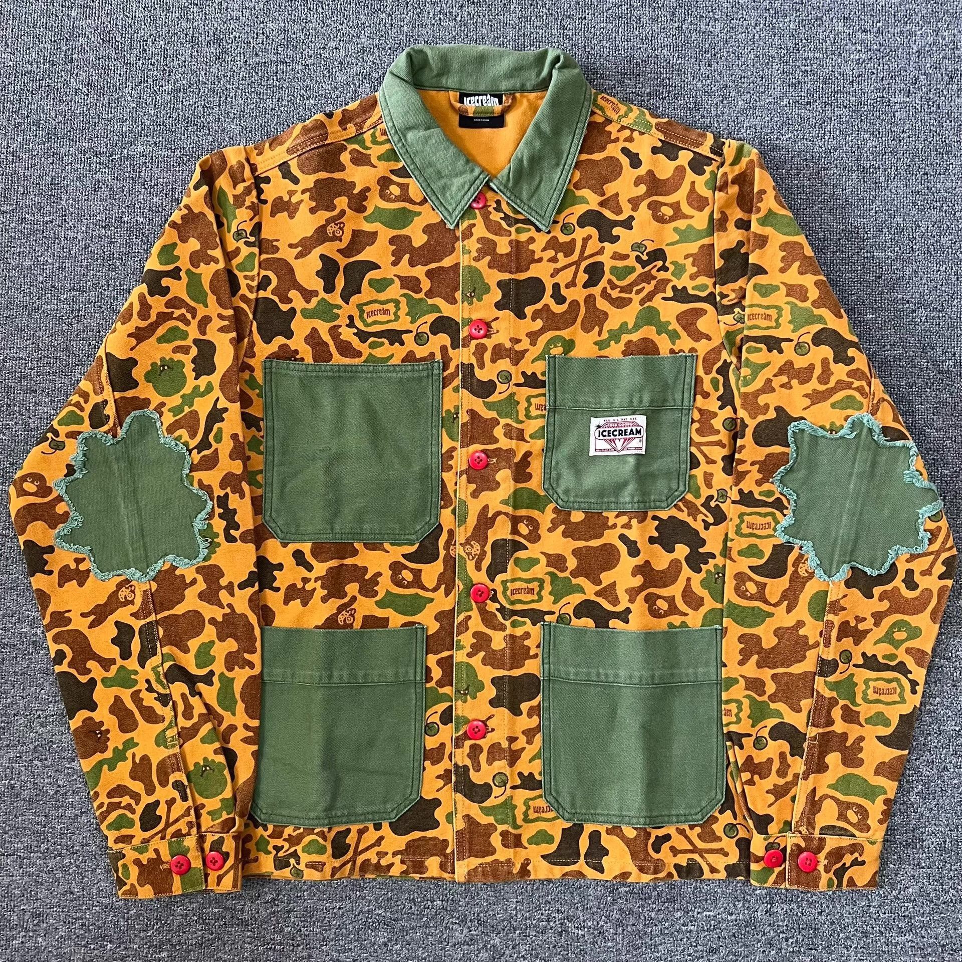 Billionaire Boys Club Multi Color Camo Button-Up Shirt Size M Size US M / EU 48-50 / 2 - 1 Thumbnail