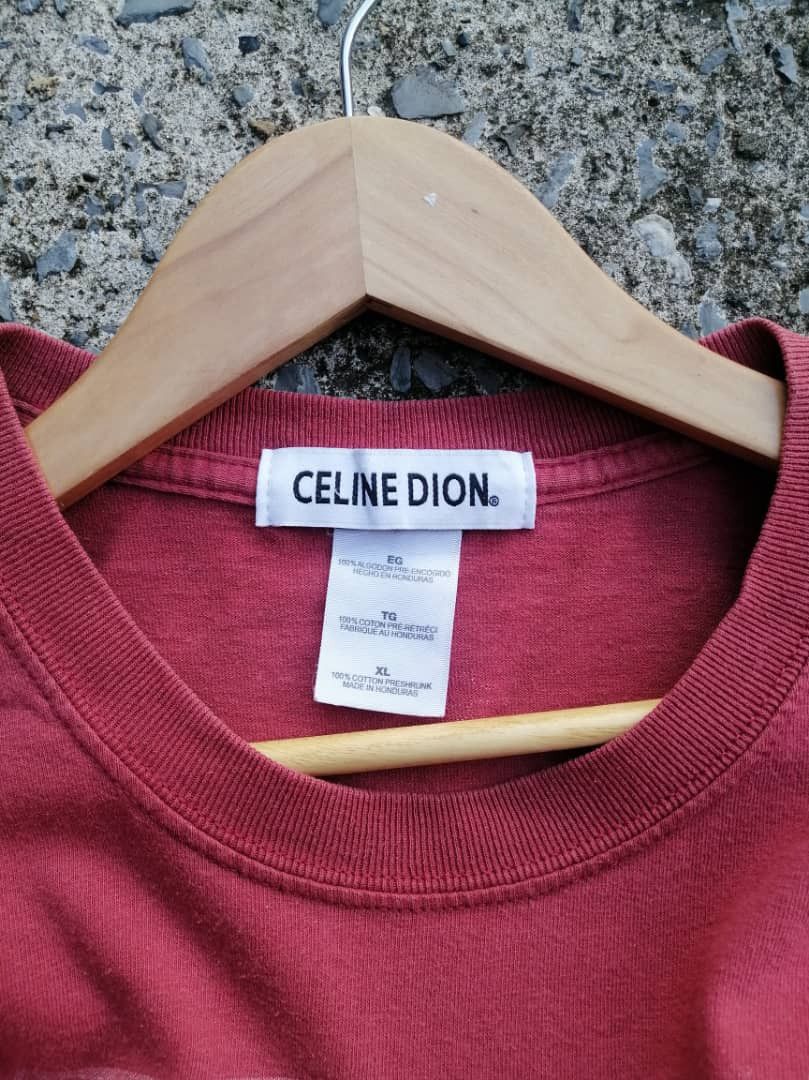 Vintage Vintage Celine Dion Photo Tee Size US XL / EU 56 / 4 - 6 Thumbnail