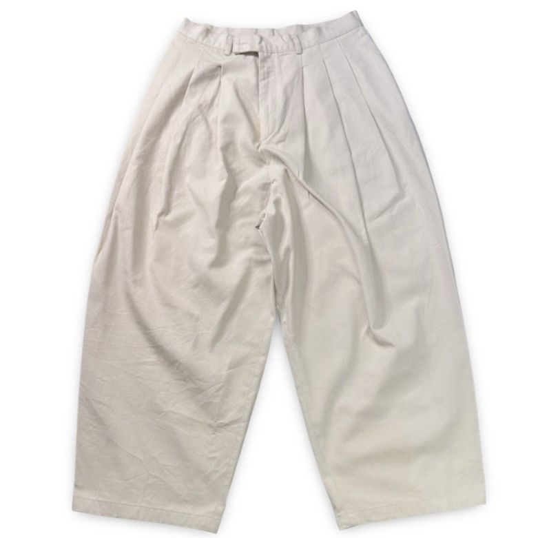 14th Addiction Archives Clop Wide Leg Pleated Trousers D-Rise Barrel Baggy Size US 31 - 1 Thumbnail