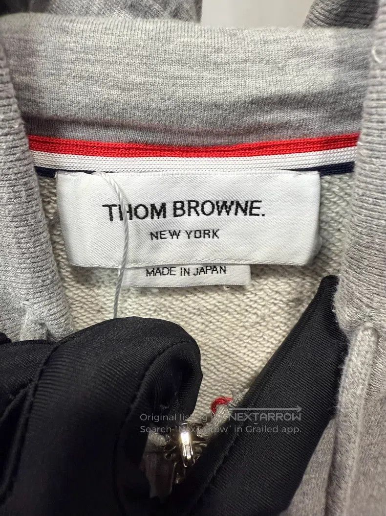 Thom Browne Thom Browne A coat with a zipper and a hat Size US S / EU 44-46 / 1 - 4 Thumbnail