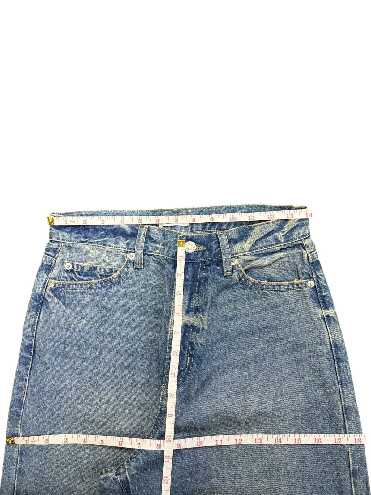 Vintage Lowrys Farm Distress Ultra Wide Baggy Jeans