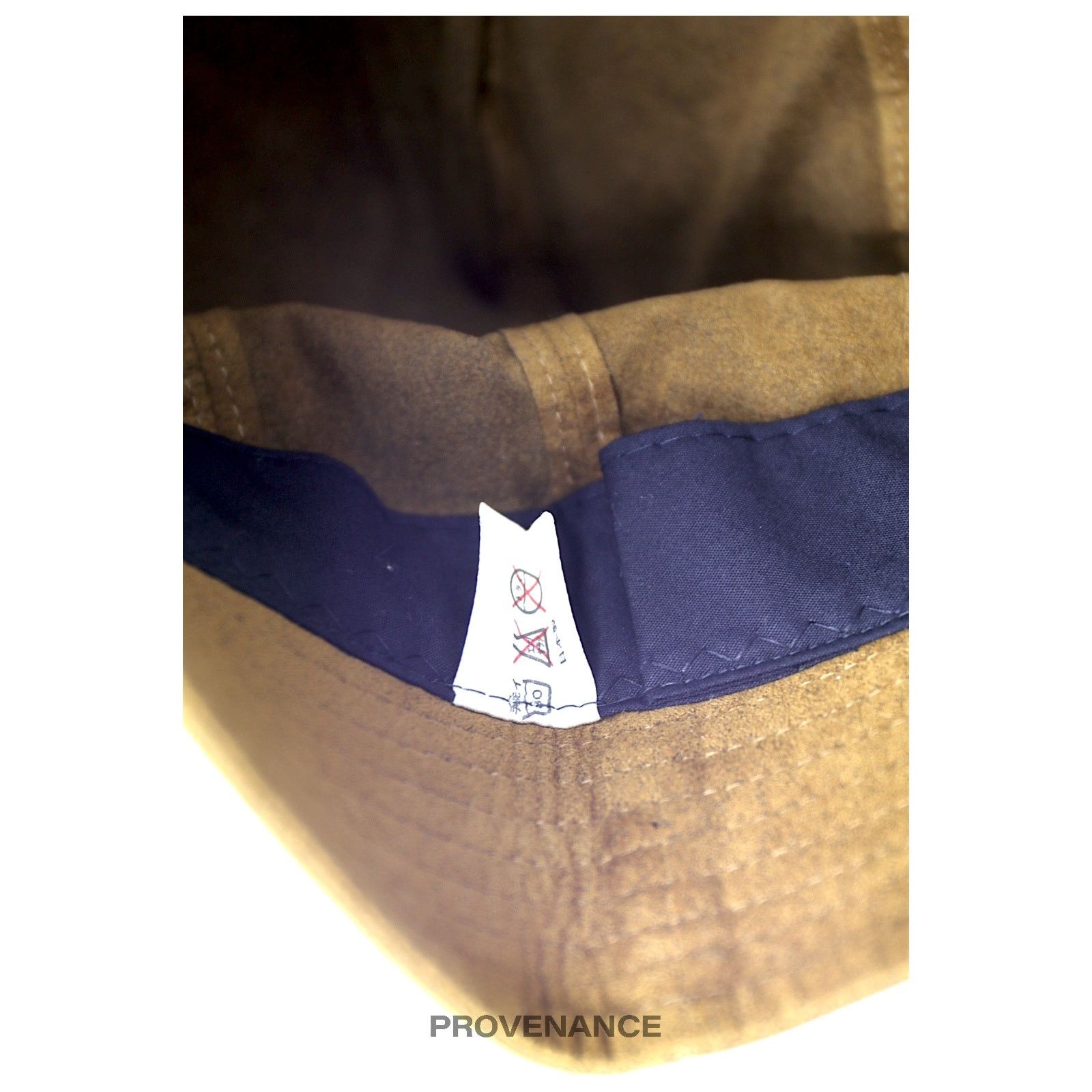 Givenchy 🔴 Givenchy Asymmetric Bucket Hat - Brown Acorn Microsuede Size ONE SIZE - 10 Thumbnail