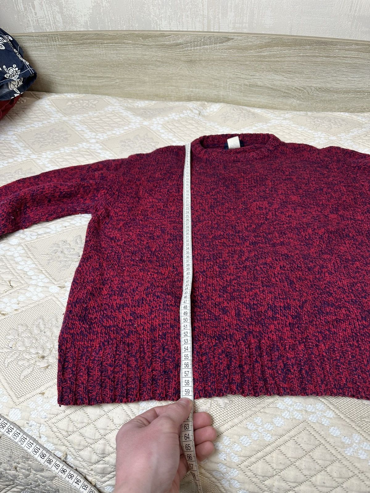 Woolrich Woolen Mills 🔥 Vintage 70s Woolrich Wool Knit Sweater Pullover Wool Retro Size US S / EU 44-46 / 1 - 9 Thumbnail