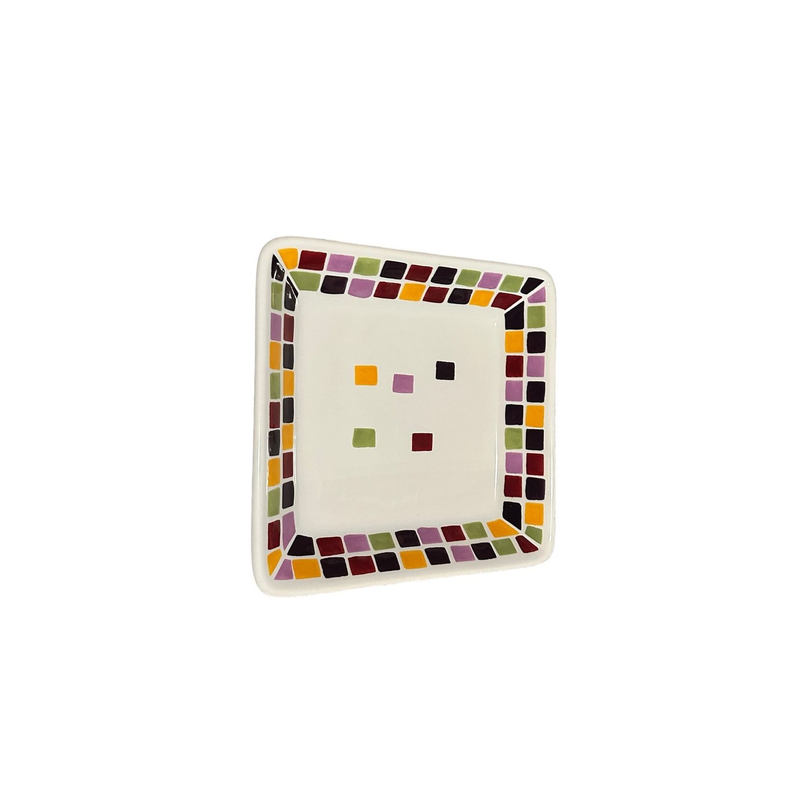 Other Simple Additions Desert Mosaic Tiles Small Square Plate Size ONE SIZE - 5 Thumbnail