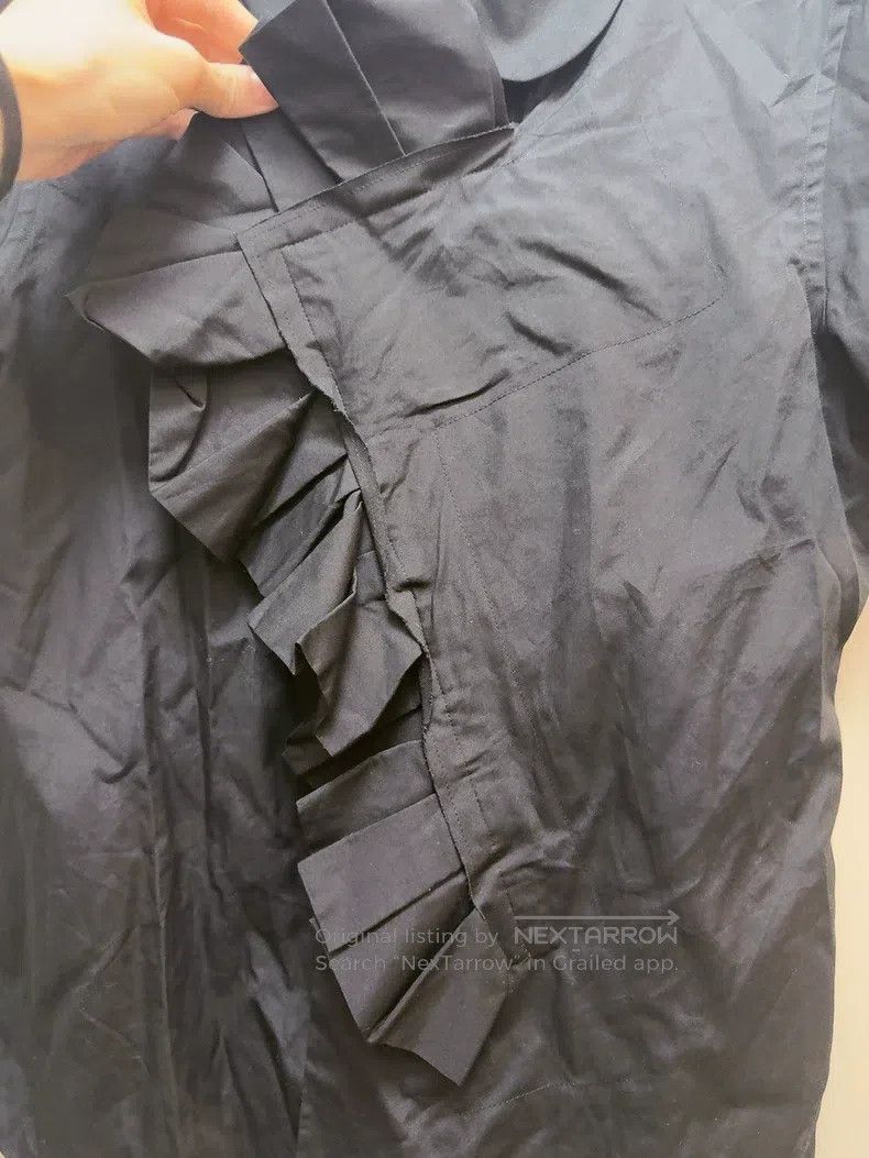 Comme des Garcons Comme Des Garcons Main Line Lace Shirt Short-sleeve Pleate Size M / US 6-8 / IT 42-44 - 4 Thumbnail