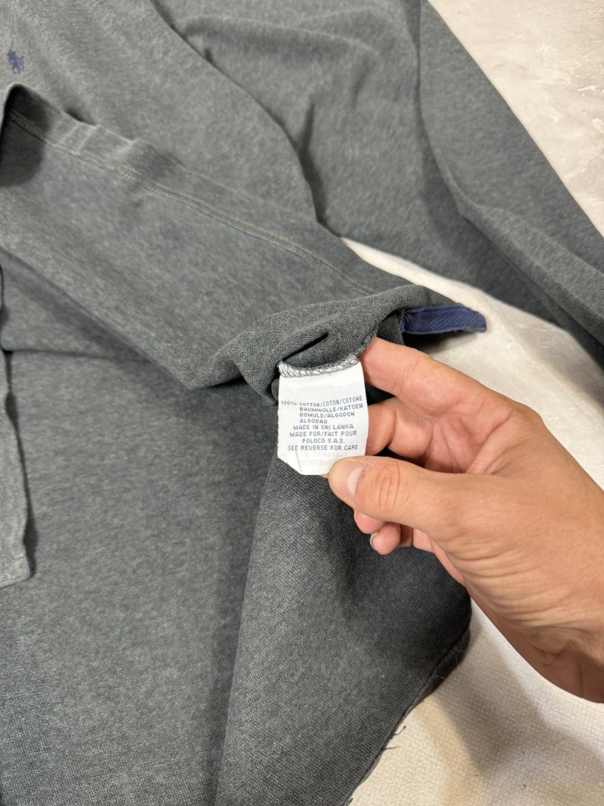 Polo Ralph Lauren Vintgae Polo Ralph Lauren Long-sleeve Rugby Sweatshirt Size US L / EU 52-54 / 3 - 9 Thumbnail