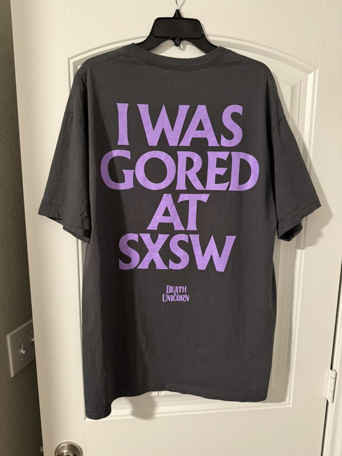 A24 A24 Death of a Unicorn SXSW Promo Movie Tshirt Size US XL / EU 56 / 4 - 3 Thumbnail