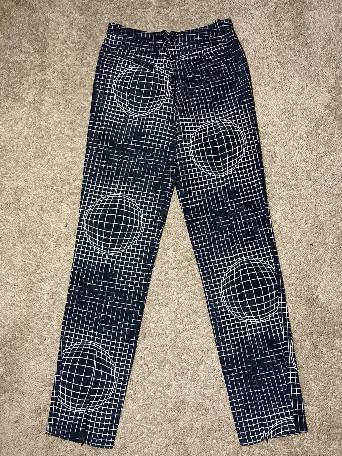 20471120 SS96 20471120 Cyber Globe Hyoma Anime Suit Pants 90s 1996 Size US 28 / EU 44 - 8 Thumbnail