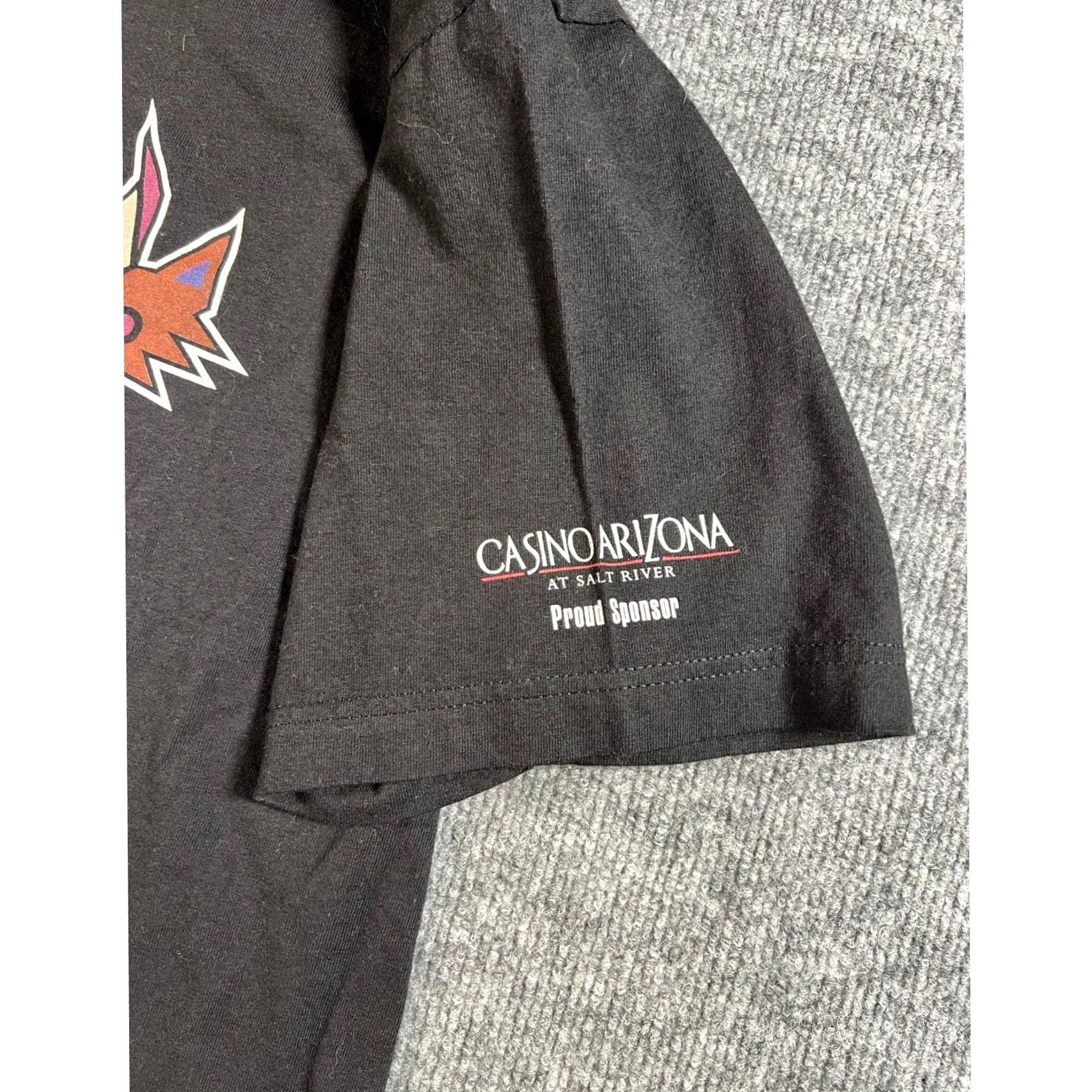 Vintage VINTAGE Coyotes Hockey T-Shirt Mens XL Black Real Sport Real Fans Kachina Logo Size US XL / EU 56 / 4 - 3 Thumbnail