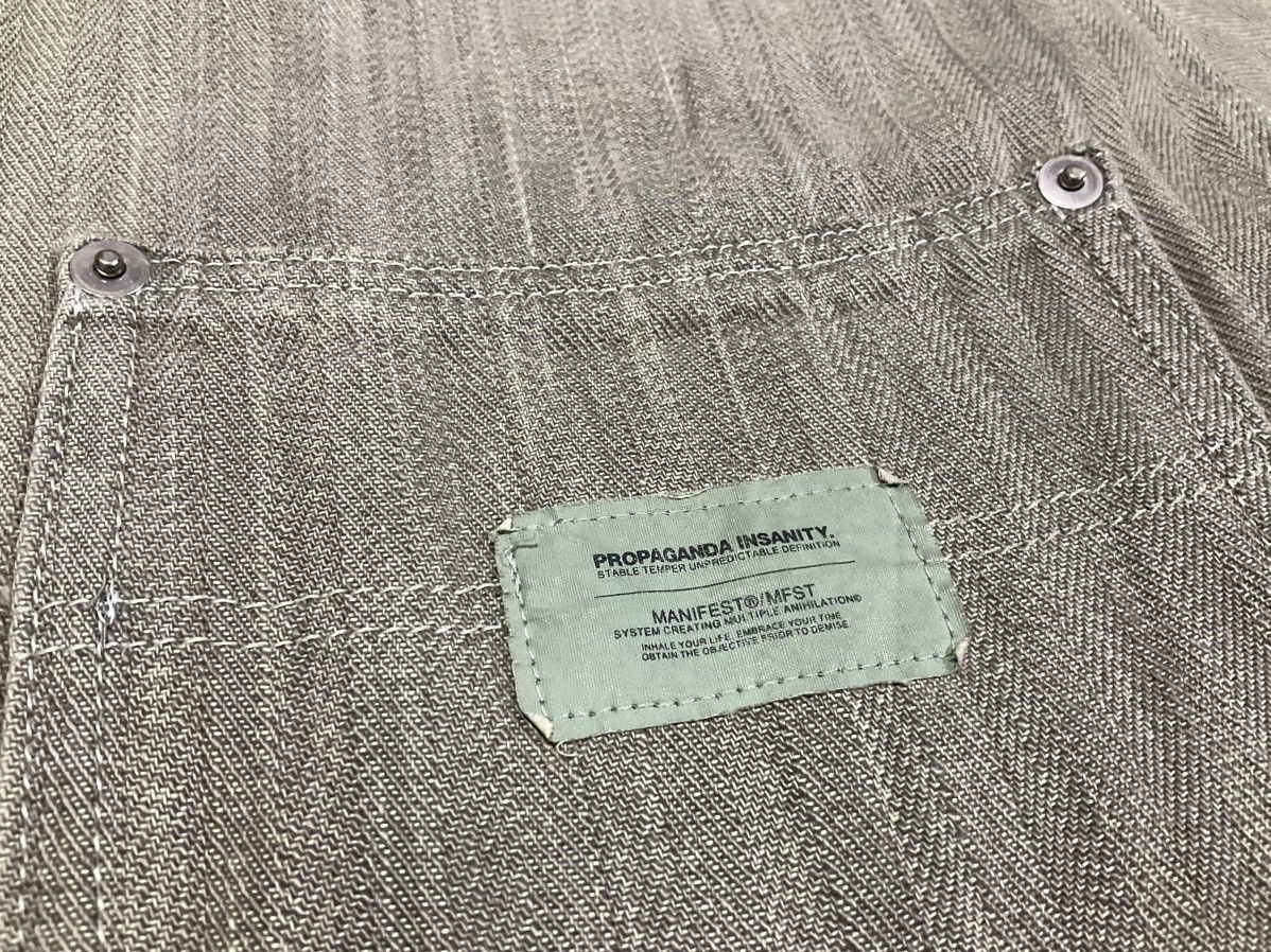 Hysteric Glamour × If Six Was Nine × Japanese Brand 🔥Y2K Vintage Manifest Denim Chore Jacket MFSTGELW Size US L / EU 52-54 / 3 - 7 Thumbnail
