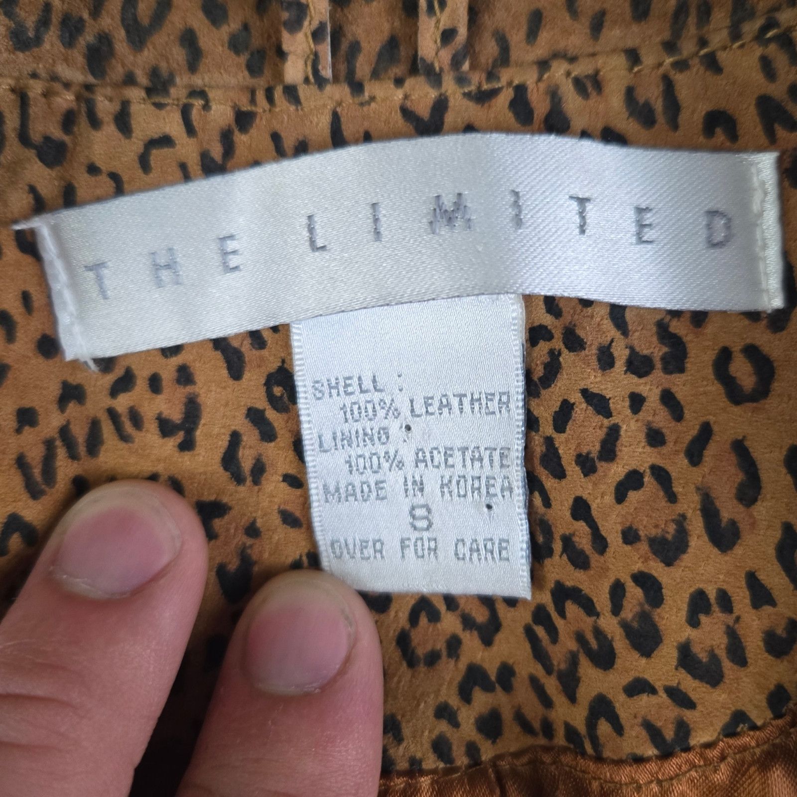 Vintage Vintage Animal Print Maximal Leather Jacket Size Small Size S / US 4 / IT 40 - 6 Thumbnail