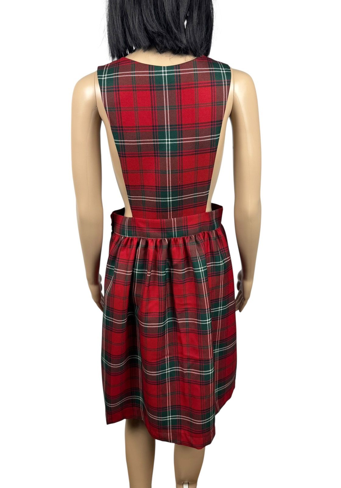 Comme des Garcons SHIRT Comme des Garcons Shirt Plaid Wool Dress Pinafore size XS Size XS / US 0-2 / IT 36-38 - 8 Thumbnail