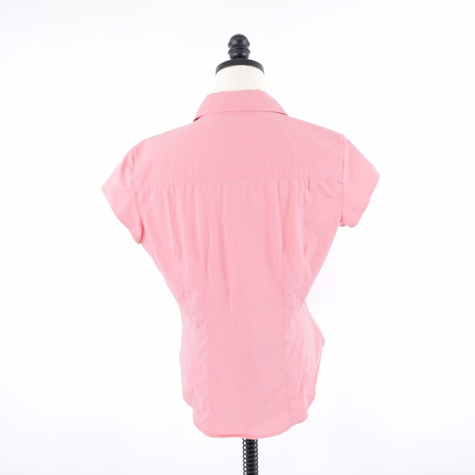 Designer New York & Company City Stretch Pink Large Collared Fitted B Size L / US 10 / IT 46 - 4 Thumbnail