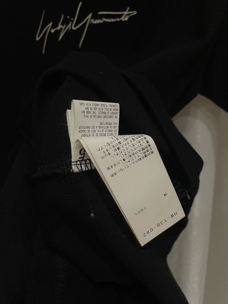 Yohji Yamamoto yohji Yamamoto Medieval Black 18ss Embroidered short sleeve Size US XXL / EU 58 / 5 - 7 Thumbnail