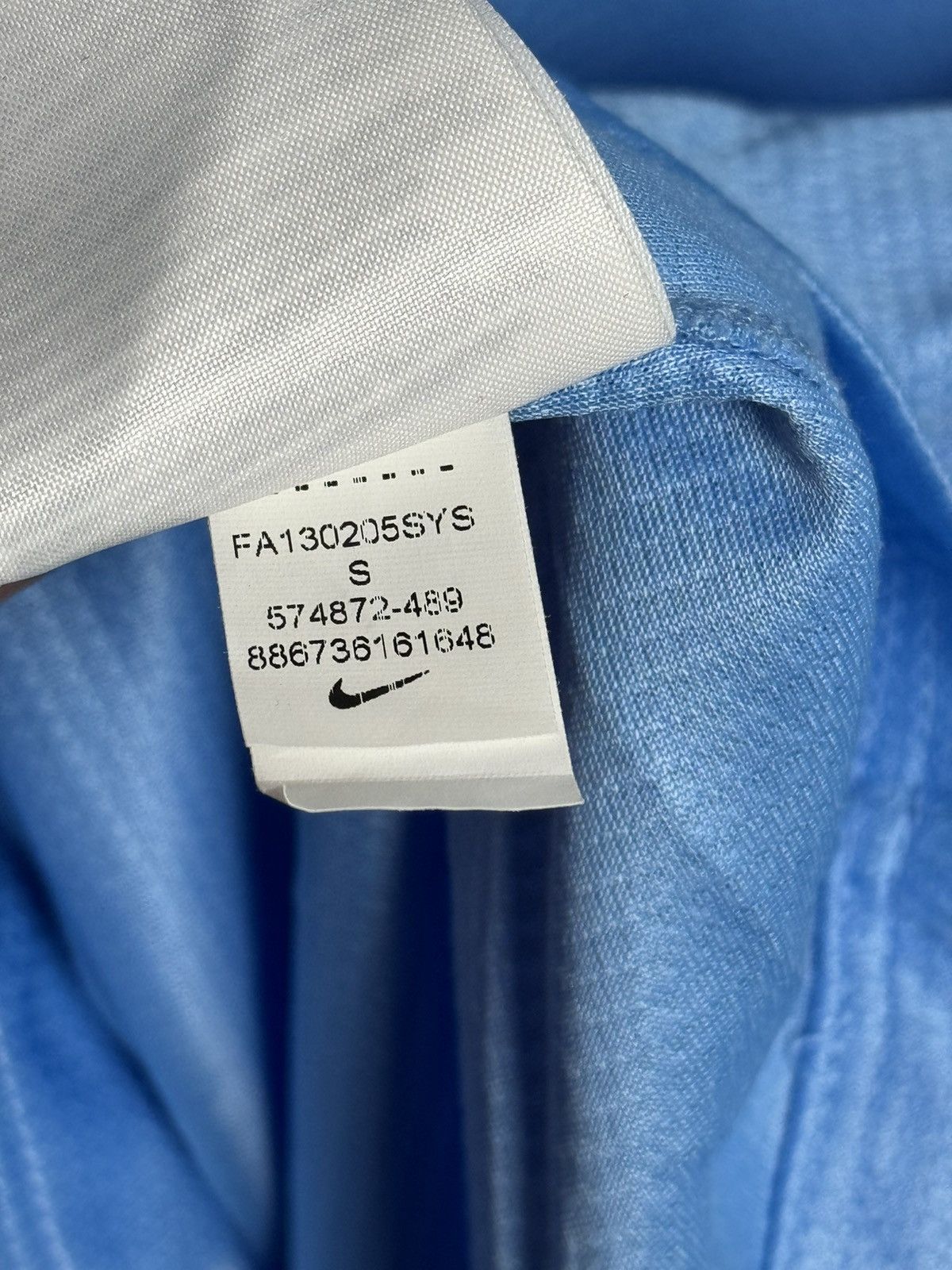 Nike Manchester City 13/14 Home Football Long Sleeve Jersey Size US S / EU 44-46 / 1 - 8 Thumbnail