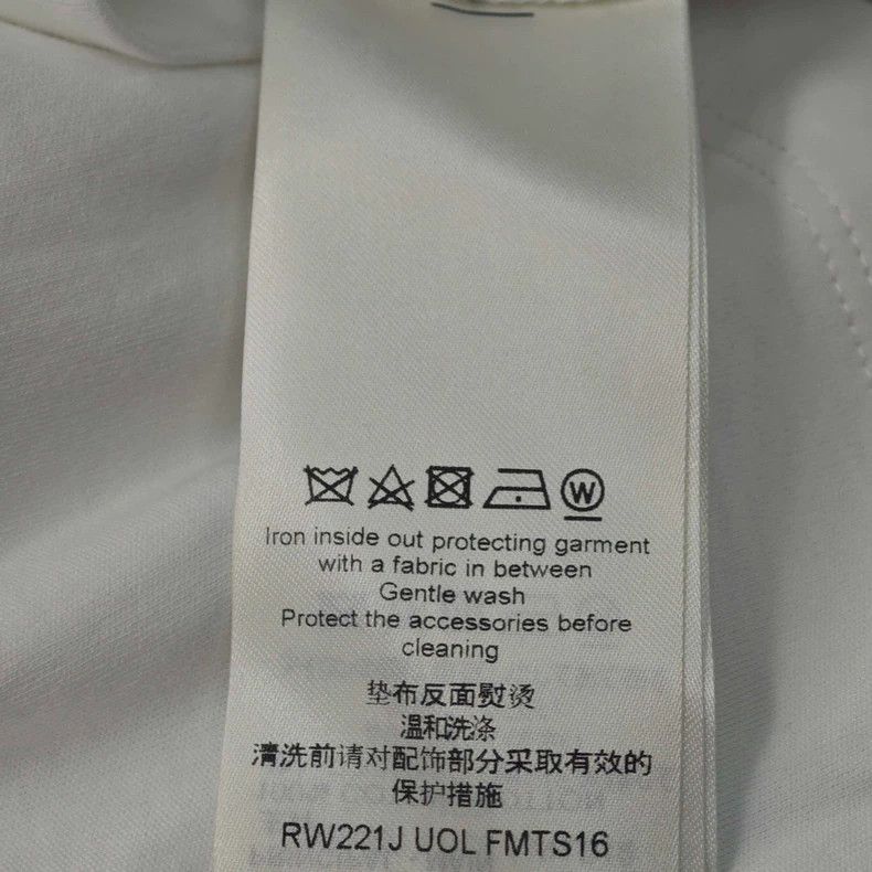 Louis Vuitton Louis Vuitton White denim presbyopic pocket chain short sle Size US M / EU 48-50 / 2 - 7 Thumbnail