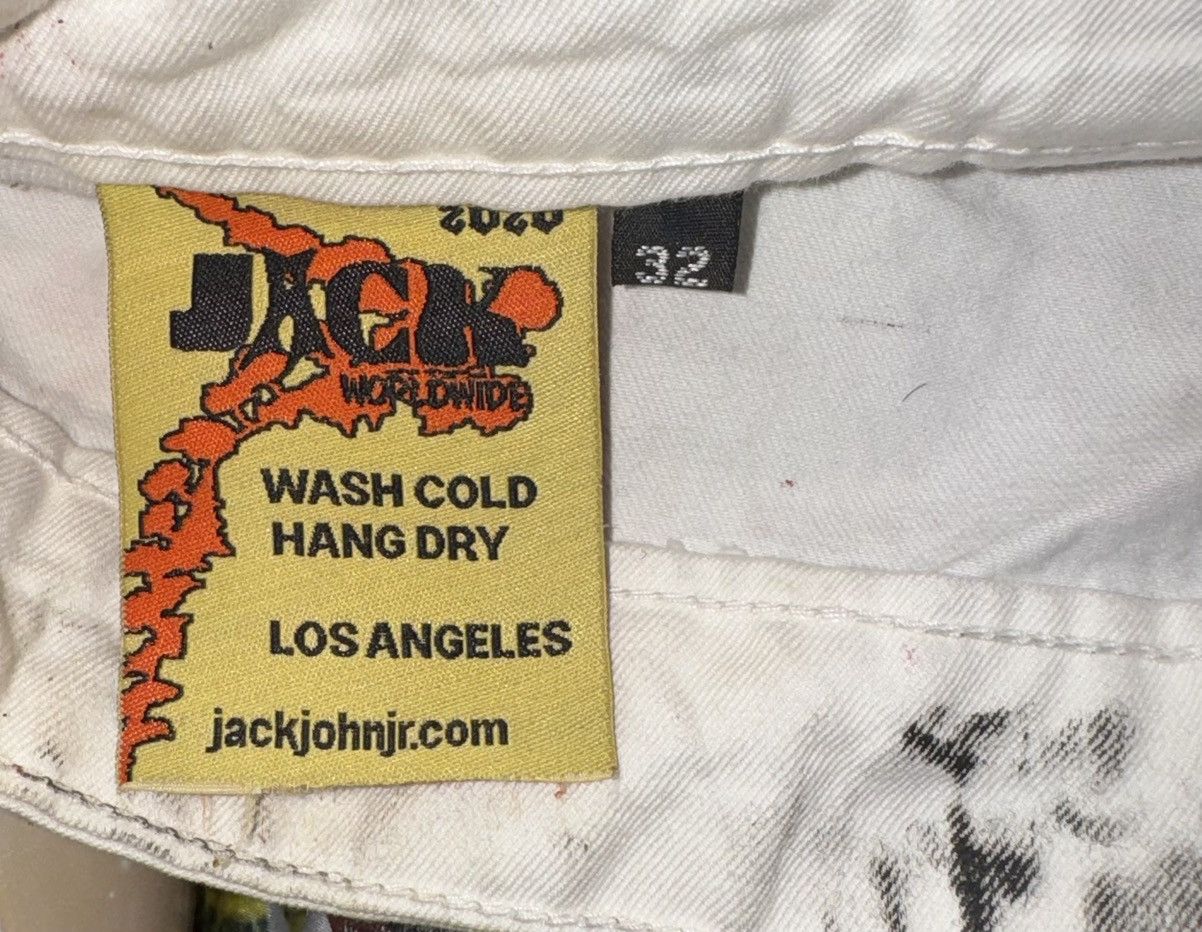 Other Jackjohnjr (red/black) painted denim Size US 32 / EU 48 - 3 Thumbnail
