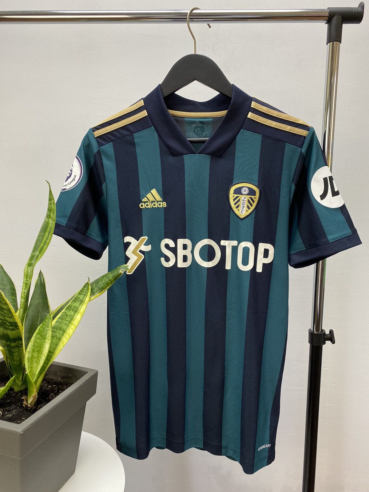 Adidas LEEDS UNITED 2020 2021 AWAY FOOTBALL SOCCER JERSEY ADIDAS Size US XS / EU 42 / 0 - 1 Thumbnail