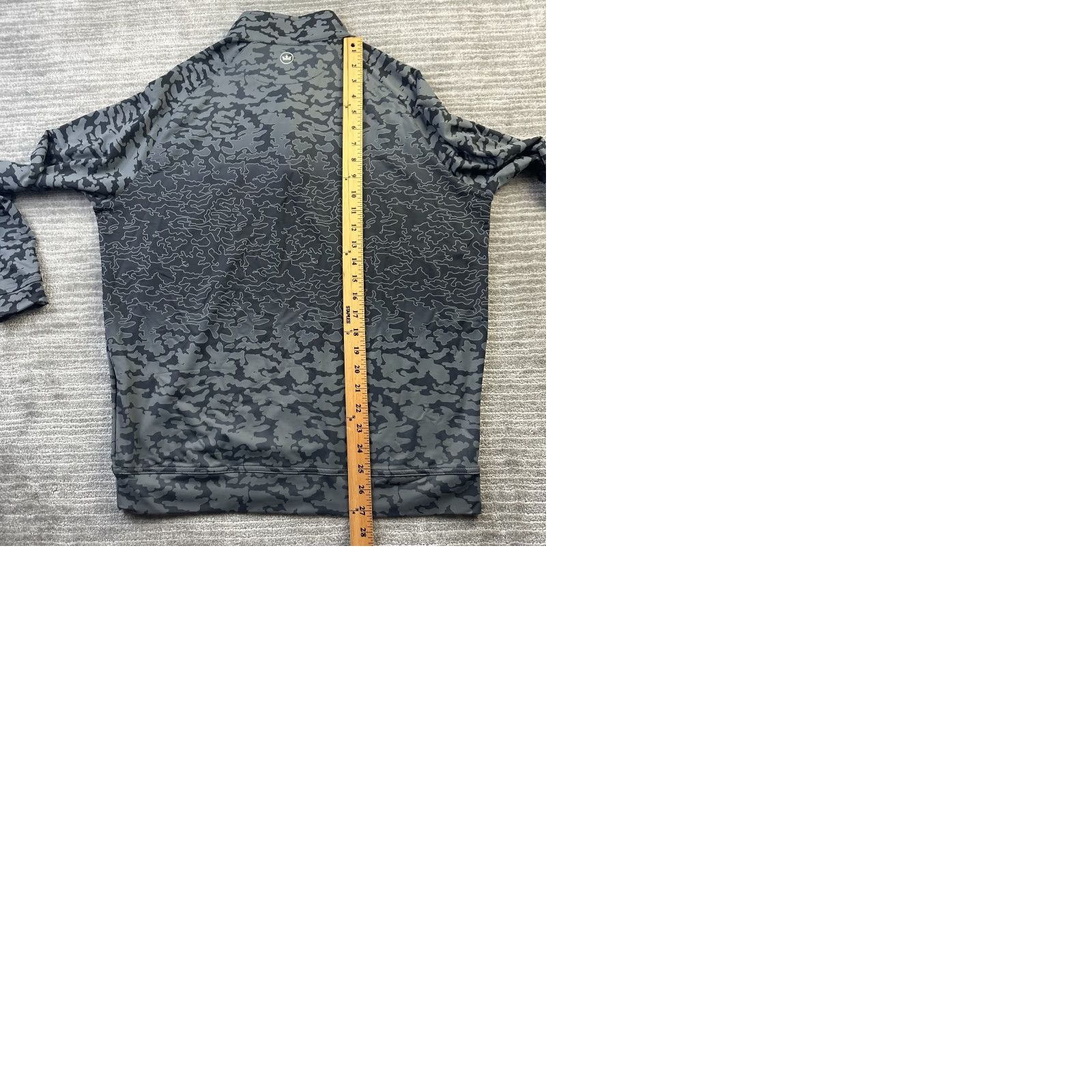 Peter Millar Peter Millar Sweater Mens Medium Camo Quarter Zip Crown Sport Golf Lake Nona Size US M / EU 48-50 / 2 - 9 Thumbnail