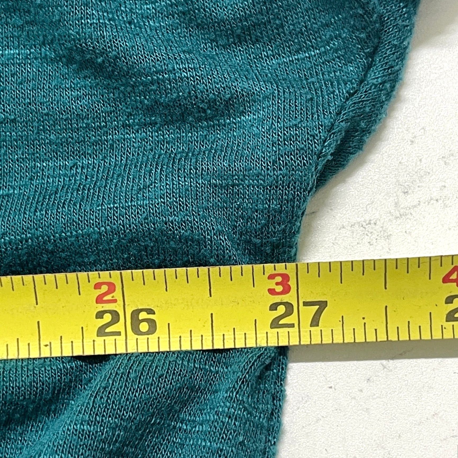 Vintage Ava & Viv Blouse Women 2X Green Short Sleeve Minimalist Casual Pilling V-Neck Pullover Shirt Size XXL / US 16-18 / IT 52-54 - 8 Thumbnail