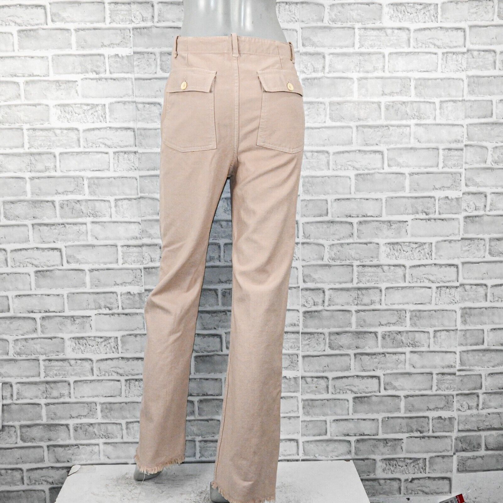 Gallery Dept. GALLERY DEPT Women's Straight Leg Pants in light beige Size 30" / US 8 / IT 44 - 4 Thumbnail