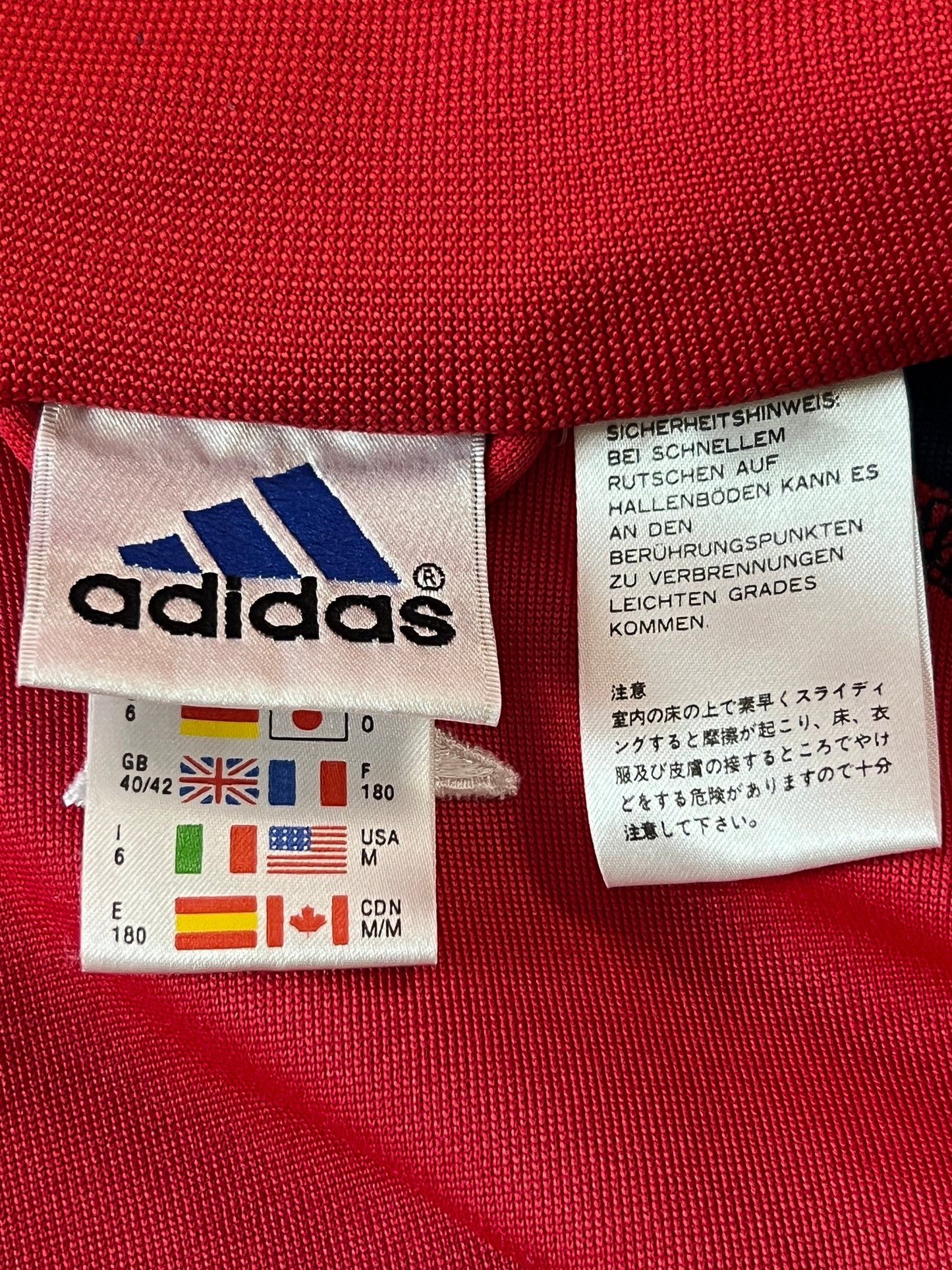 Adidas × Vintage 90s Adidas Vintage Men's Track Jacket - M Size US M / EU 48-50 / 2 - 4 Thumbnail