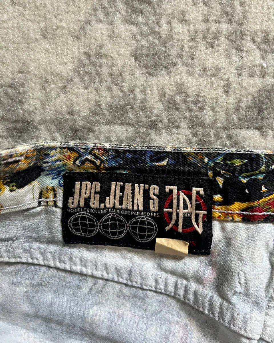 Jean Paul Gaultier × Vintage SS2000 Jean Paul Gaultier x Basquiat Artwork Pants Size US 39 - 4 Thumbnail