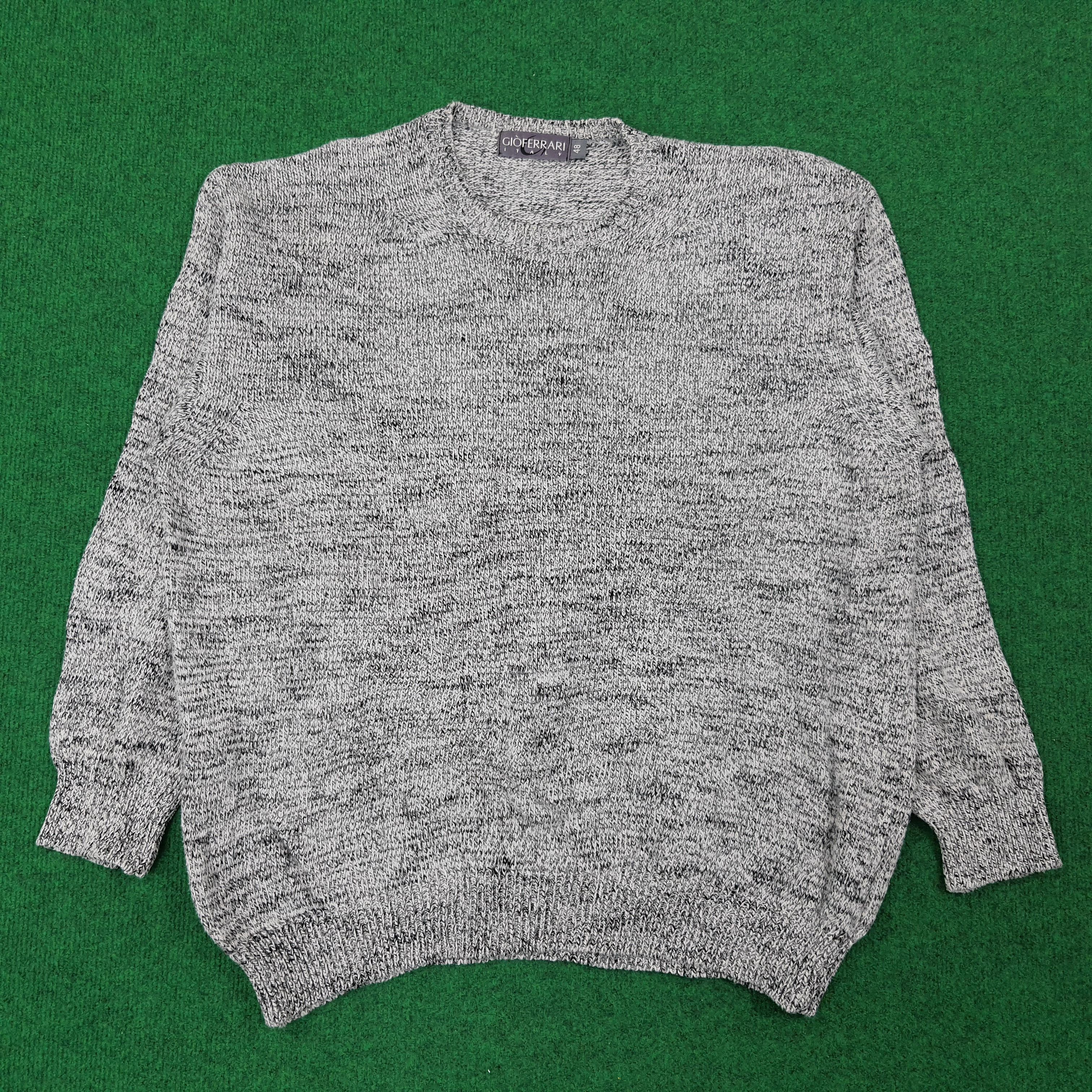 Vintage Vintage Gioferrari Custom Logo Knitted Sweatshirts C230N2 Size US L / EU 52-54 / 3 - 3 Thumbnail