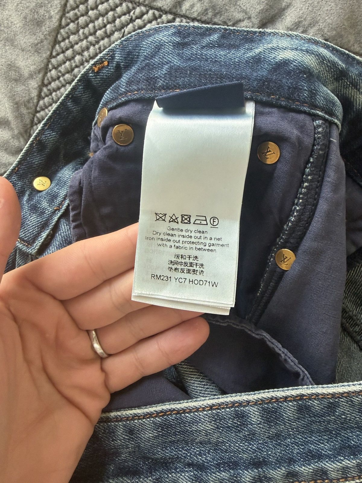 Louis Vuitton Louis Vuitton Wavy jeans Size US 32 / EU 48 - 6 Thumbnail