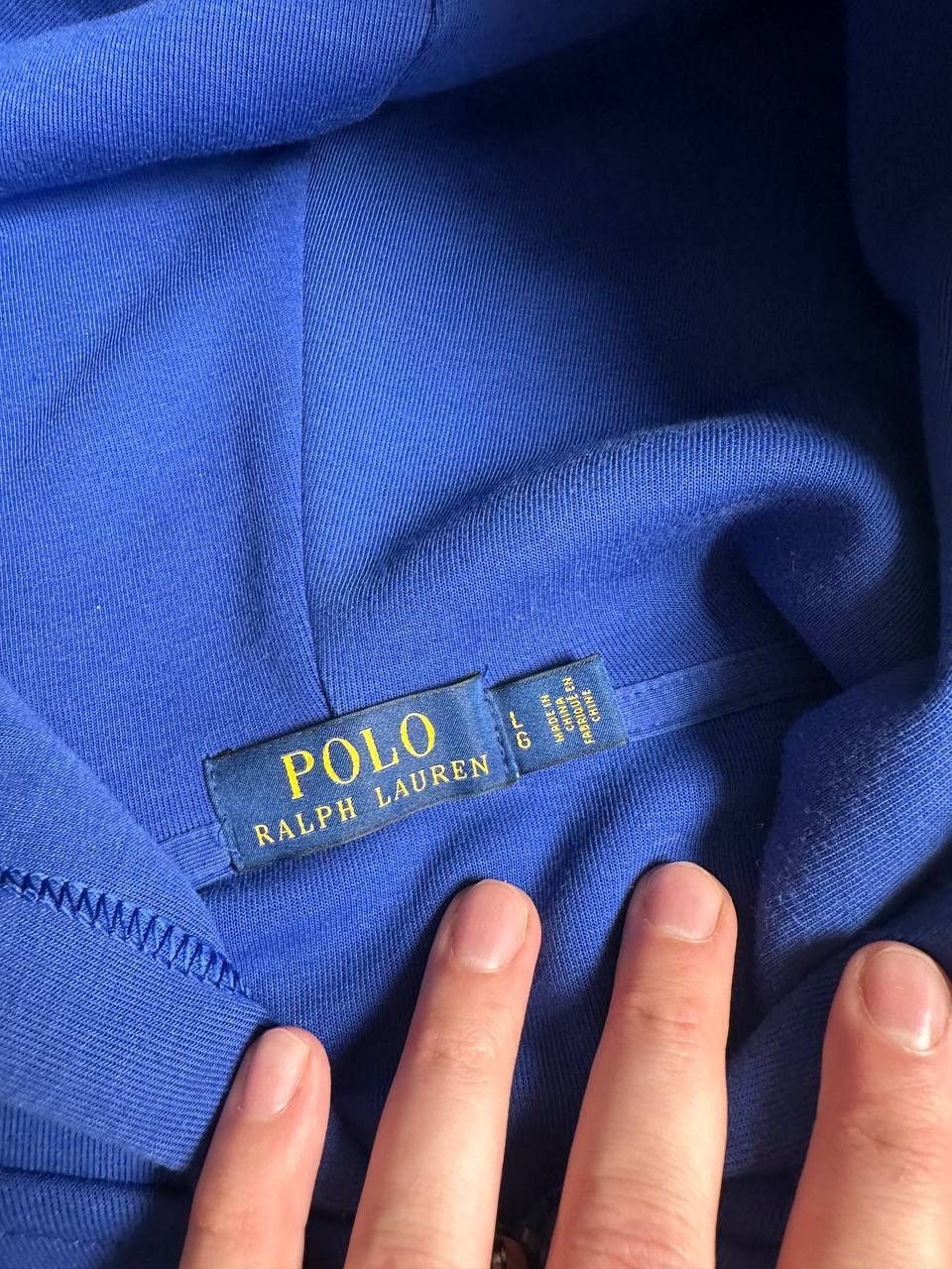 Polo Ralph Lauren Polo Ralph Lauren Blue Hoodie Streetwear Style Size US L / EU 52-54 / 3 - 5 Thumbnail