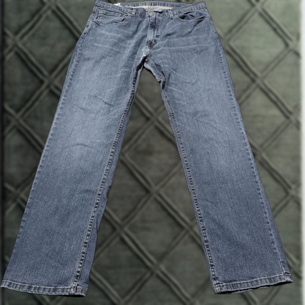 Levi's Levi's 559 Jeans Men's Blue Denim Mid Rise Relaxed Straight Hipster 36x32 Jeans Men Blue Levi's 559 Hipster 90s Style Size US 36 / EU 52 - 1 Thumbnail