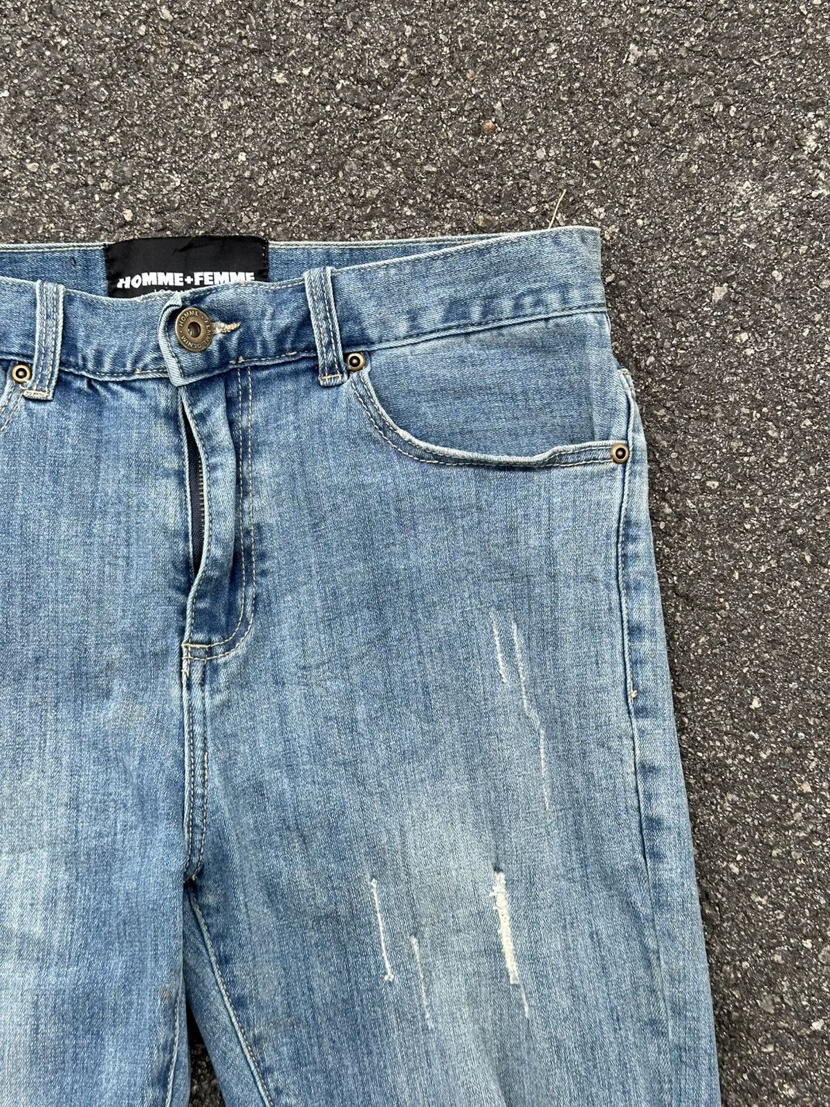 Homme + Femme La denim jeans from the brand Homme + Femme. Size US 30 / EU 46 - 4 Thumbnail
