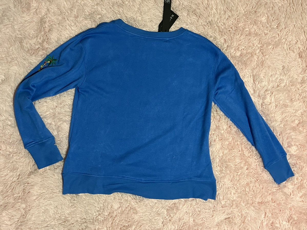 Other NWT Oversized Blue Jane + Delancey Light Palm Tree Sweater Size XS / US 0-2 / IT 36-38 - 7 Thumbnail