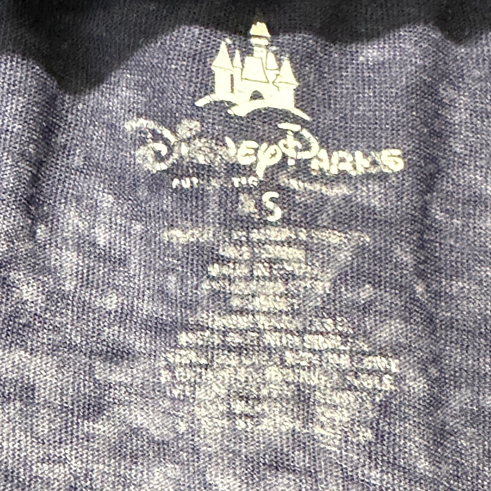Disney Disney Parks Disneyland Burnout Tee Shirt Women S Purple Short Sleeve Crew Neck T-Shirt Casual Size S / US 4 / IT 40 - 7 Thumbnail