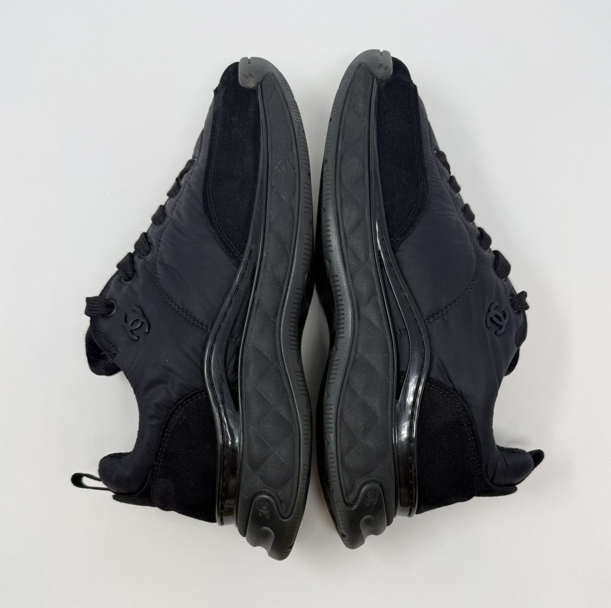 Chanel Chanel CC Low Top Nylon Sneaker Size US 9 / EU 42 - 3 Thumbnail