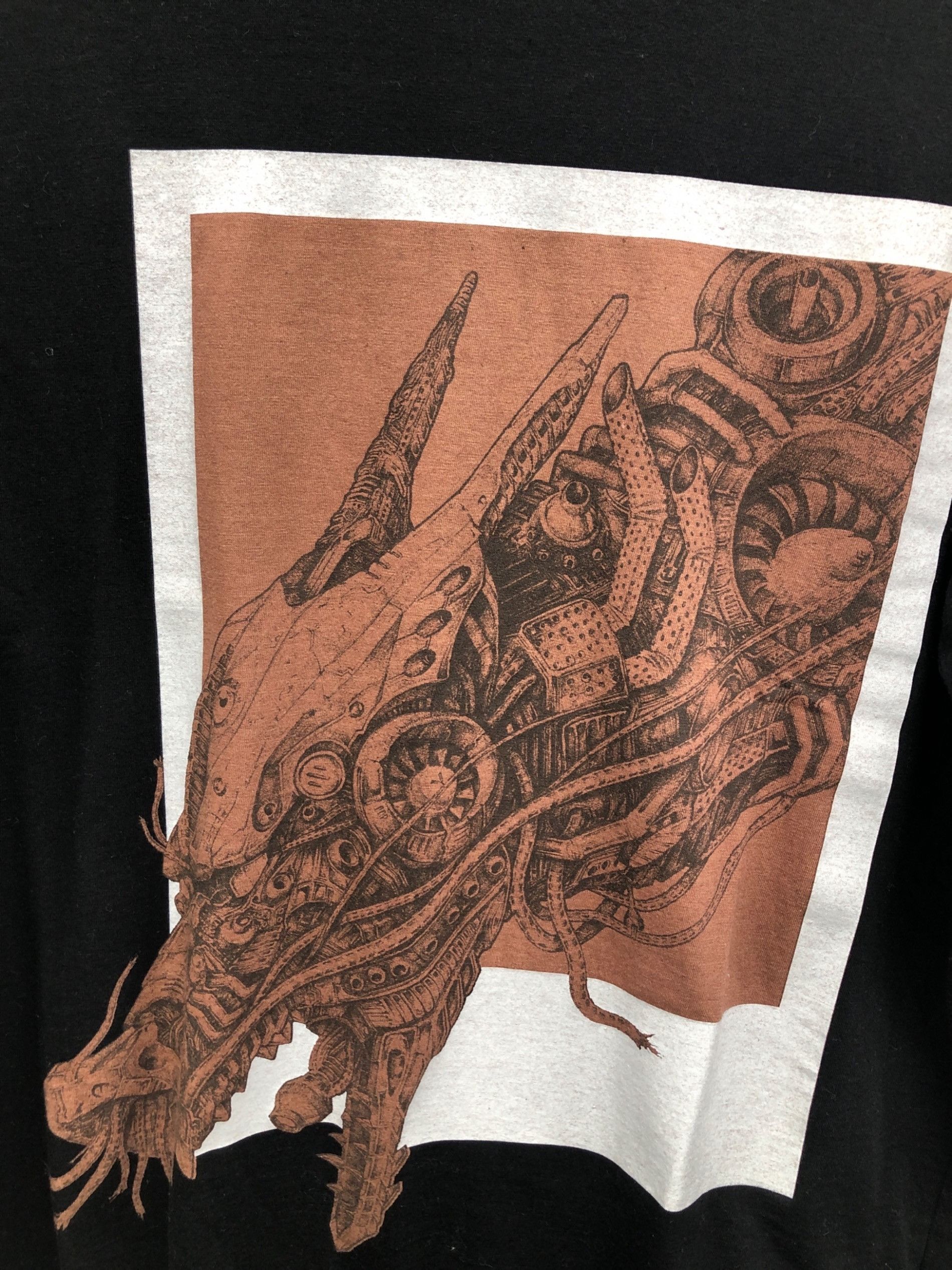 Yohji Yamamoto 🐎 Dragon Longsleeve Size US L / EU 52-54 / 3 - 6 Thumbnail