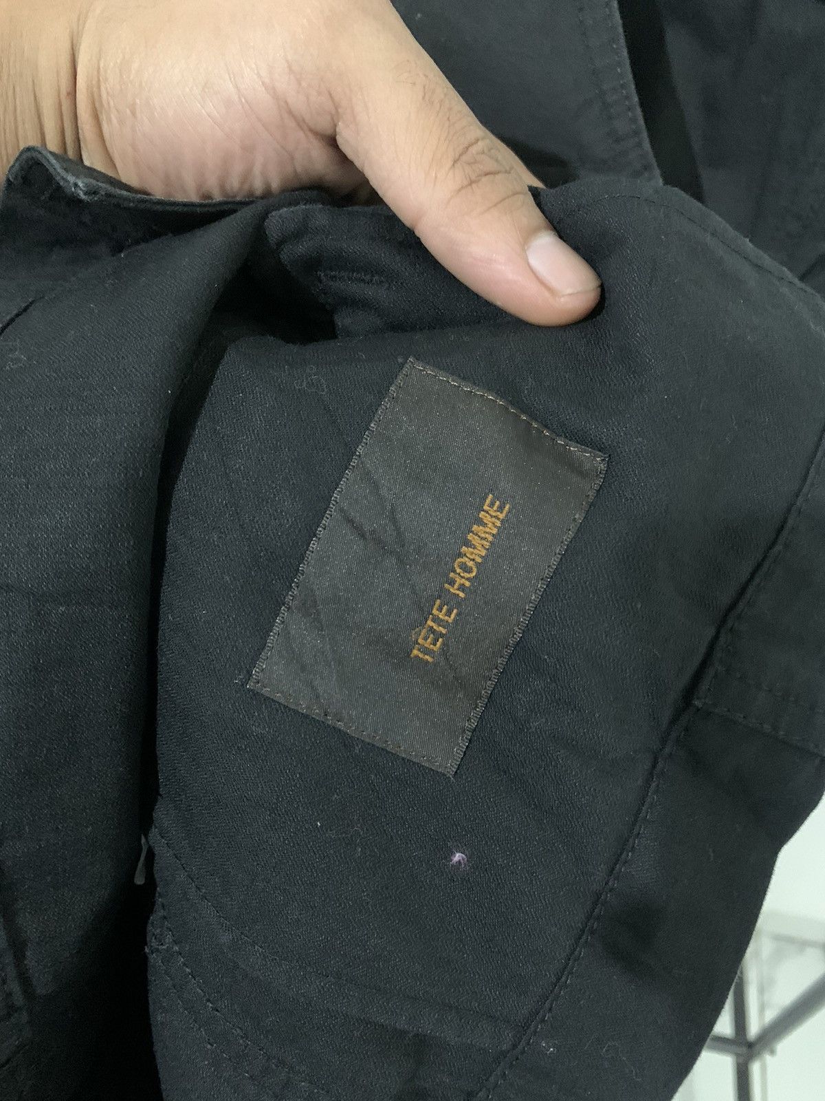 Issey Miyake × Japanese Brand × Tete Homme Vintage Distressed Tete Home By Issey Miyake Size US M / EU 48-50 / 2 - 4 Thumbnail