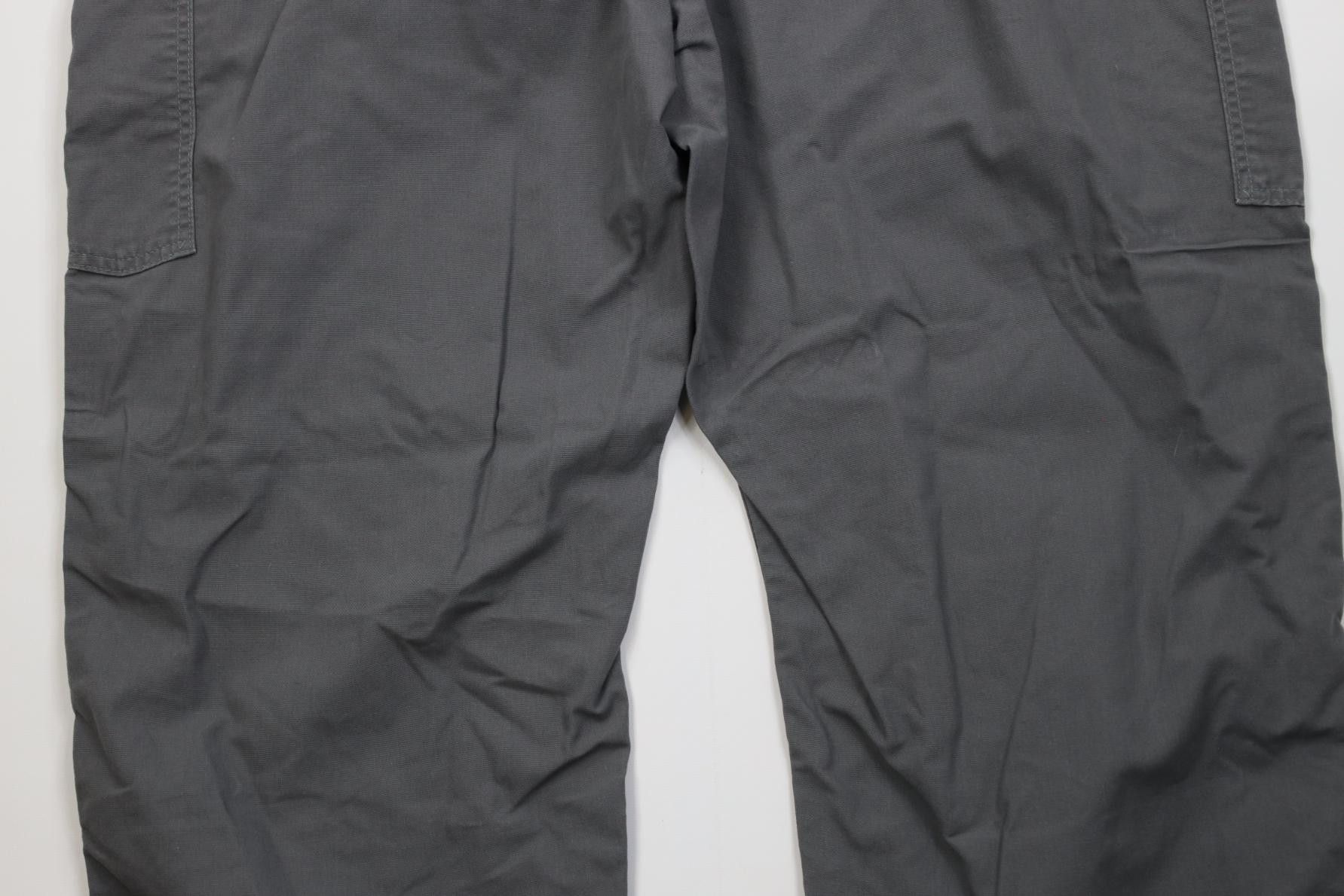 Carhartt Vintage Y2K Carhartt Loose Fit Wide Leg Dungaree Pants Gray Size US 44 / EU 60 - 10 Thumbnail